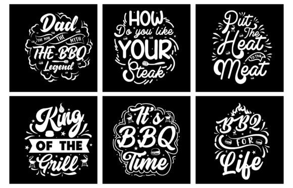 BBQ T-shirt Design Bundle