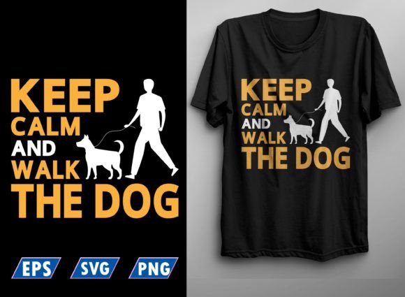 Dog Hand Drawing Vector Graphics for T-Shirt Designs