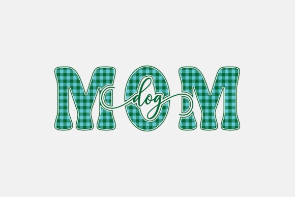 Retro Dog Mom Sign Sublimation Graphics for T-Shirt Designs