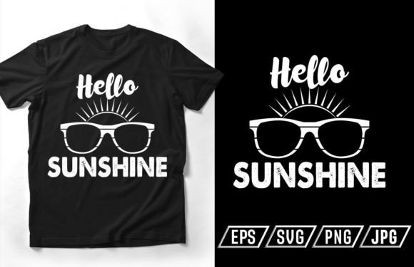 Summer Beach & Surfing T-Shirt Design Graphics